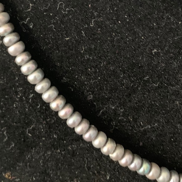 Beaded diamond & pearl necklace - Picture 4 of 4